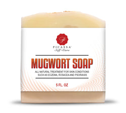 Mugwort Soap, All Natural Handmade Soap, Psoriasis Relief, Psoriasis Soap, Psoriasis Skin Care, Mugwort, Psoriasis Organic Treatment