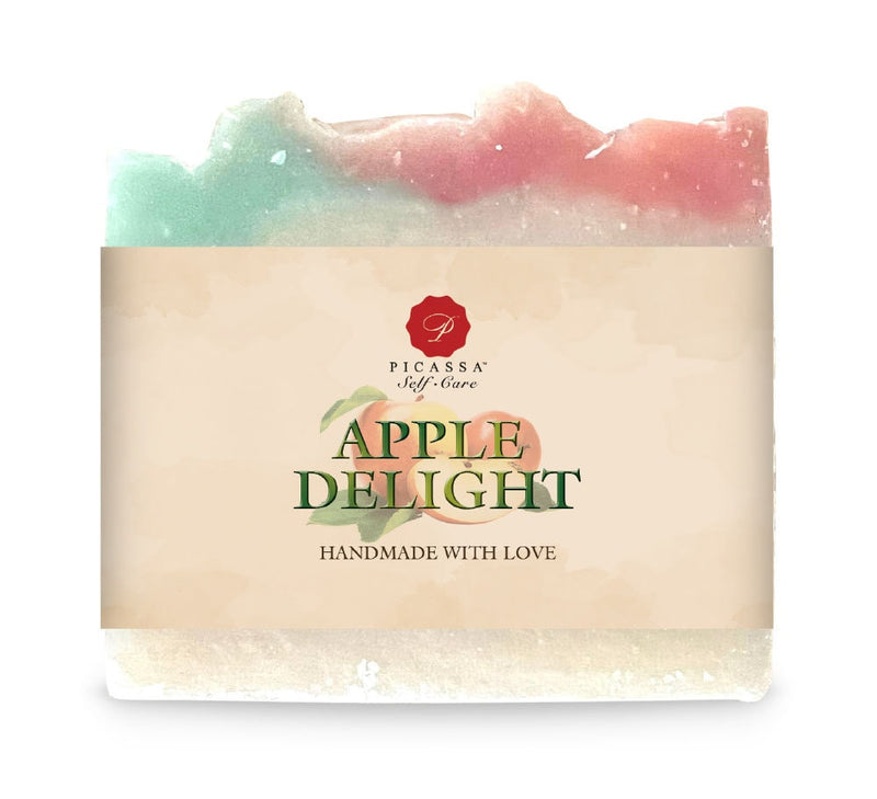 Apple Delight Soap, Organic Apple Soap, Handmade Soap, All Natural Soap, Fall Soap