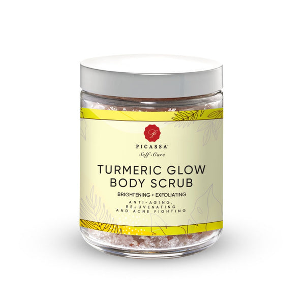 Turmeric Glow Body Scrub, Organic Body Scrub, Turmeric Body Scrub, All Natural Body Scrub, Turmeric Skincare, Brightening Scrub